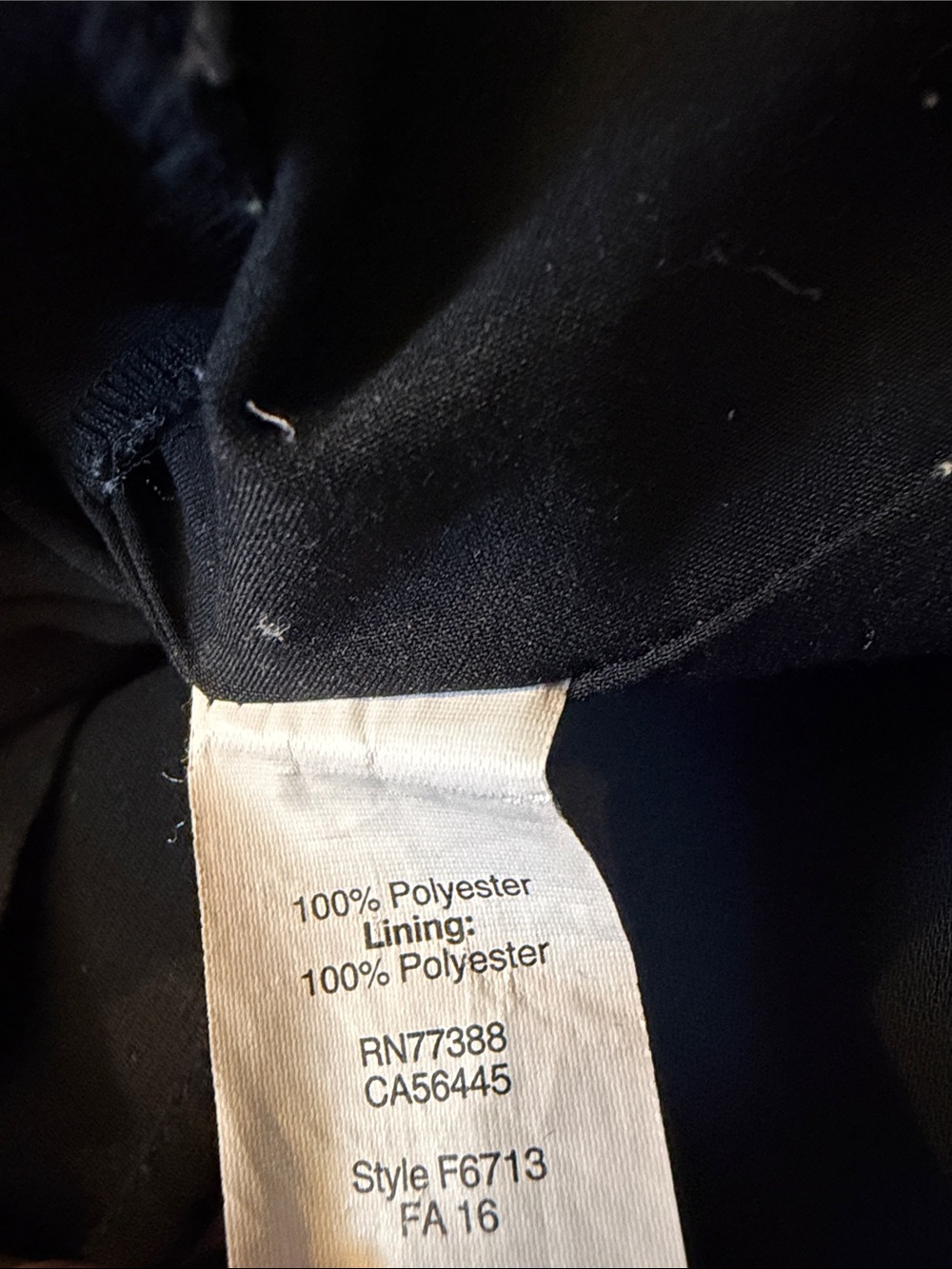 Madewell Starland Black Long-Sleeve Shift Dress Size Small - Picture 11 of 11